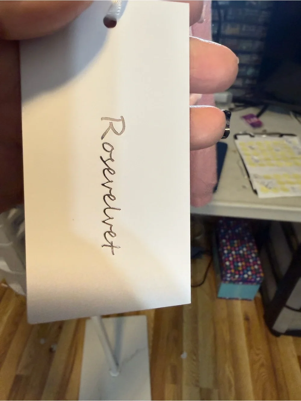 Rosevelvet new tags